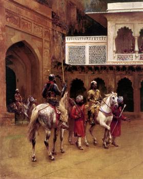 埃德溫 羅德 威尅斯 Indian Prince Palace of Agra